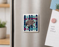 Funny Raccoon Magnet, Be A Jimothy Magnet, 3D UV Printed Ceramic Magnet, Funny Refrigerator Magnet, Raccoon Lover Gift
